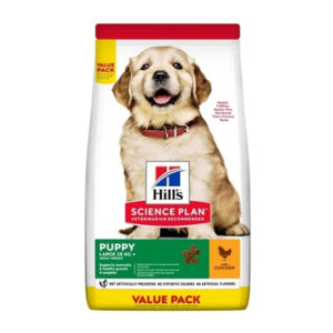 HILL’S Science Plan Puppy L, Pui, hrană uscată câini junior Hill’s SP Canine Puppy Large Breed Pui, Value Pack, 16 Kg
