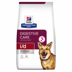 HILL’Sss Prescription Diet i/d Digestive Care, Pui, dietă veterinară câini, hrană uscată, sensibilități digestive HILL’S Prescription Diet i/d Digestive Care, Pui, dietă veterinară câini, hrană uscată, sistem digestiv, 12kg