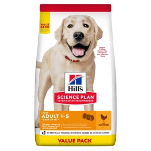 Hill’s SP Canine Adult Light Large Breed Pui, Value Pack, 18 Kg