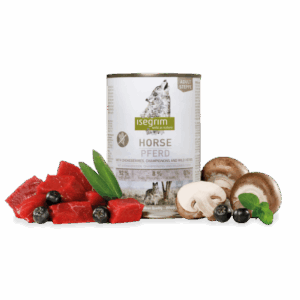 ISEGRIM, XS-XL, Cal, conservă hrană umedă monoproteică fără cereale câini, (în sos), 800g