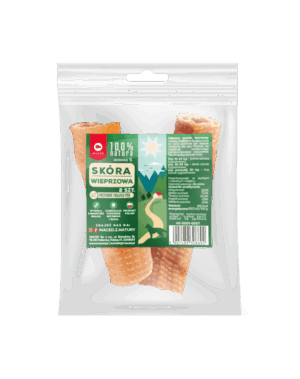 MACED 100% Nature Piele de porc pentru caini S 2 buc.