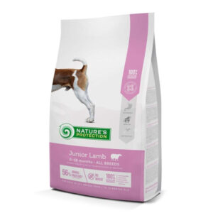 NATURES PROTECTION Junior, XS-XL, Miel, hrană uscată câini junior, 7.5kg