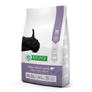 NATURES PROTECTION Mini Adult, XS-S, Miel, hrană uscată câini NATURES PROTECTION Mini Adult Lamb, Miel, hrană uscată câini, 7.5kg