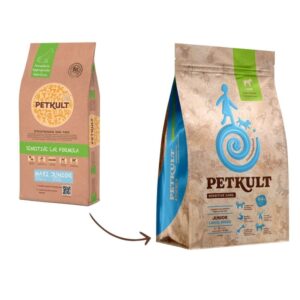 PETKULT Sensitive Care Junior Large Breed, L-XL, Miel, hrană uscată câini junior, alergii, 12kg