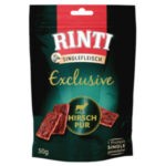 Rinti Singlefleisch Exclusive Snackuri Cerb Pur