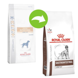 ROYAL CANIN VD Gastrointestinal Low Fat, XS-XL, dietă veterinară, hrană uscată câini, sistem digestiv, 12kg
