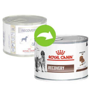 ROYAL CANIN VD Recovery Cat/Dog , XS-XL, dietă veterinară, conservă hrană umedă câini și pisici, convalescență, (mousse), 195g