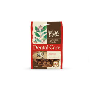 SAM’S FIELD Natural Snack Dental Care, XS-XL, Pui, punguță recompense câini, sensibilități dentare, 200g
