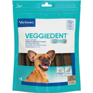 Veggiedent Dental Chew Virbac FR3SH Veggiedent Dental Chew FR3SH XS (