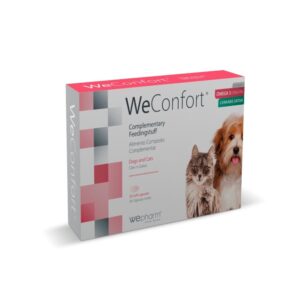 WEPHARM WeConfort, supliment sistem nervos & calmante câini, capsule WEPHARM WeConfort, XS-XL, supliment sistem nervos & calmante câini și pisici, flacon, 30 capsule