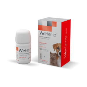 WEPHARM WeHemo, supliment sistem cardio-vascular câini, suspensie orală WEPHARM WeHemo, XS-XL, supliment sistem cardio-vascular câini și pisici, seringă gradată, 30ml suspensie orală