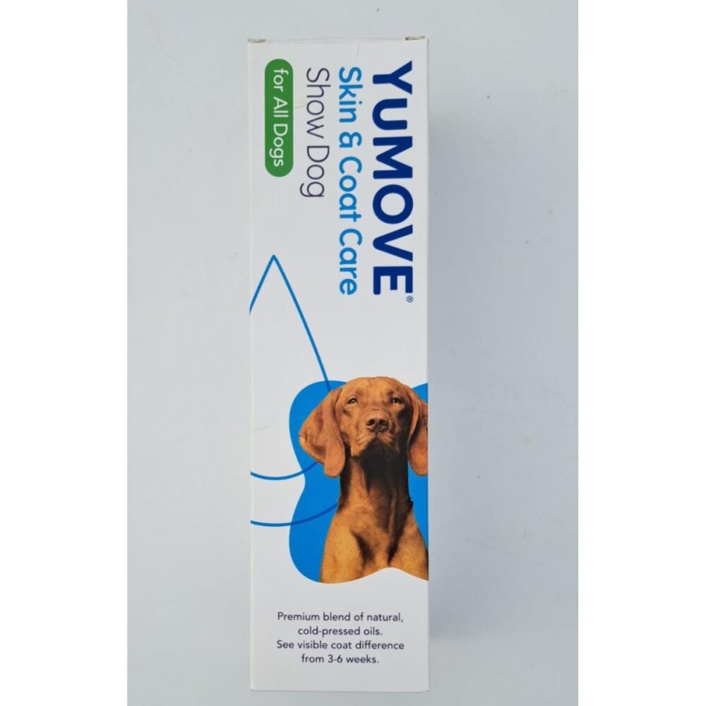 YuMOVE Skin & Coat Care Show Dog, XS-XL, supliment piele & blană câini, flacon, pastă orală, 500ml