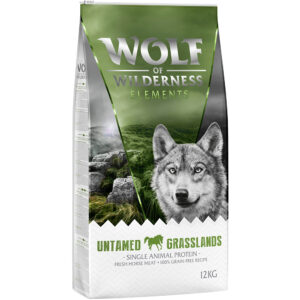 12kg Cal Untamed Grasslands Wolf of Wilderness Hrană uscată câini