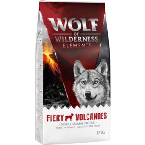 12kg Miel Fiery Volcanoes Wolf of Wilderness Hrană uscată câini