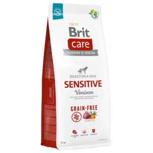 12kg Vânat & cartofi Grain Free Sensitive Brit Care Hrană uscată câini