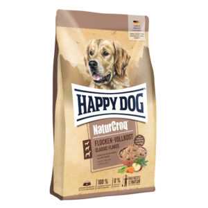 1,5kg Premium NaturCroq Happy Dog Hrană completă fulgi pentru câini