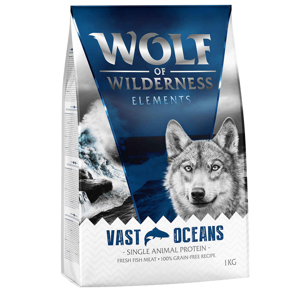 1kg Pește Vast Oceans Wolf of Wilderness Hrană uscată câini