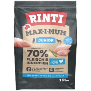 1kg Pui Rinti Max-i-mum Junior hrană uscată pentru câini