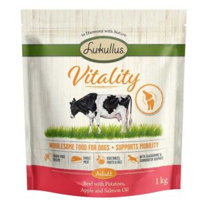 1kg Vită Vitality Mobility Lukullus Hrană fără cereale câini