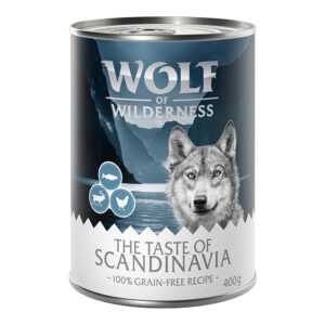 24 x 400 g The Taste Of Scandinavia Wolf of Wilderness The Taste Of