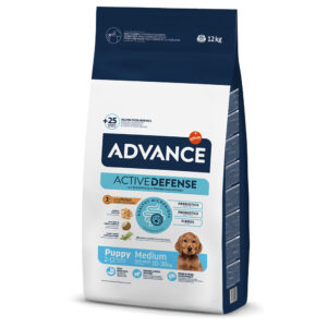 2×12 kg Protect Medium Puppy Advance Hrană uscată pentru câini