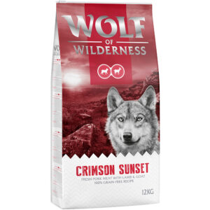 2x12kg Miel & capră Crimson Sunset Wolf of Wilderness Hrană câini