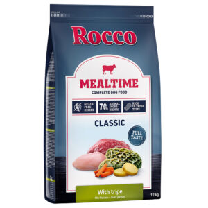 2x12kg Rumen Rocco Mealtime Hrană uscată pentru câini