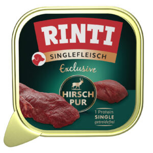 30x150g Vânat Singlefleisch Exclusive RINTI Hrană umedă pentru câini