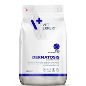 4T Dieta Veterinara Dermatosis Dog, Vetexpert, Iepure & Cartofi, 2 kg