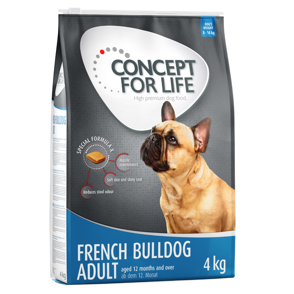 4kg Concept for Life French Bulldog Adult Hrană uscată câini
