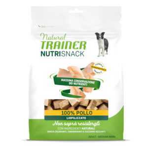 50g Pui Nutri Snack Adult Natural Trainer Bucățele liofilizate pentru câini