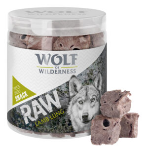 50g Wolf of Wilderness – Snackuri RAW (liofilizate) – Plămâni de miel