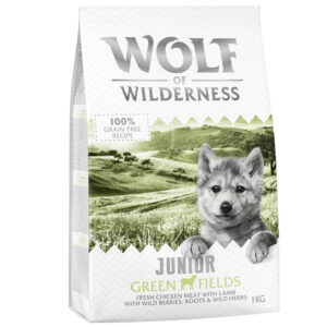 5kg Miel Little Wolf of Wilderness JuniorGreen Fields Hrană câini