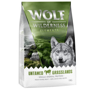 5x1kg Cal Untamed Grasslands Wolf of Wilderness Hrană uscată câini