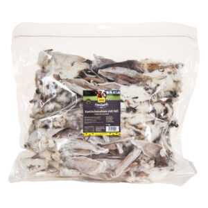 6x1kg Urechi de iepure cu blană Caniland Snackuri pentru câini