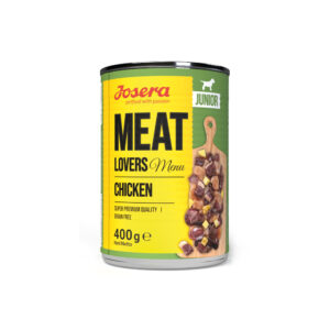 6x400g Pui Meat Lovers Junior Menü Josera Hrană umedă câini
