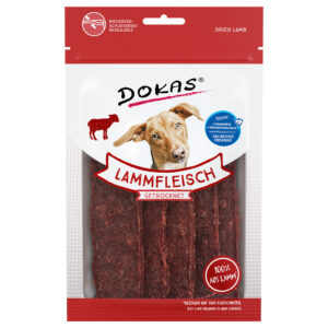 70g Carne de miel uscată Dokas Snackuri pentru câini