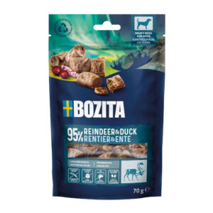 70g Ren & rață Meaty Bites Bozita Snackuri câini