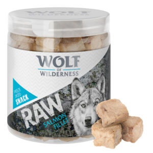 70g Wolf of Wilderness – Snackuri RAW (liofilizate) – Somon