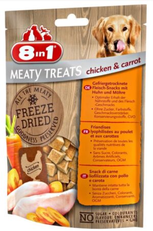 8 in1 Recompense Meaty Pui/ Morcov 50 G