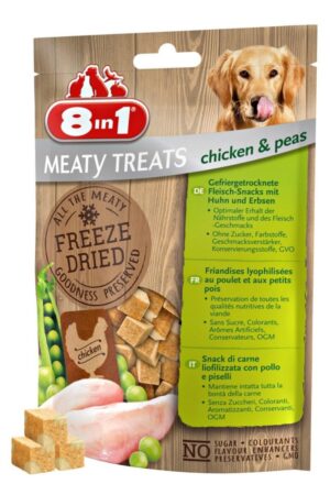 8in1 Recompense Meaty Pui/ Mazare 50g