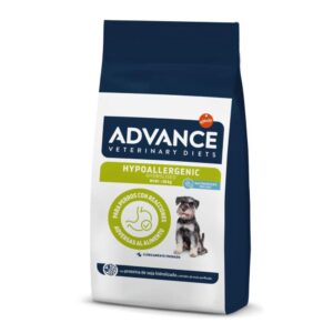 ADVANCE VETERINARY DIETS Hypoalergenic Mini, XS-S, dietă veterinară, hrană uscată câini, alergii, 2kg