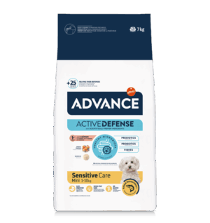Advance Dog Mini Sensitive Somon & Orez, 7 kg
