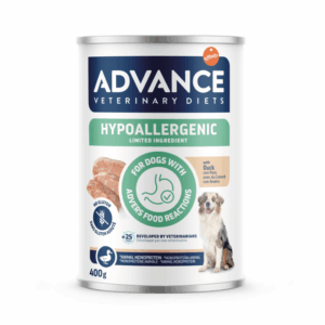 Advance, conserva hrana umeda dieta dog hypoallergenic cu rata – 400 gr