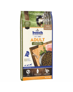 BOSCH Adult Hrana uscata pentru caini adulti, cu pasare si mei 15 kg