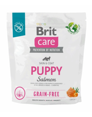 BRIT Care Grain-free Puppy 1 kg Hrana uscata pentru catei, cu somon