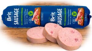 BRIT PREMIUM Salam pentru câini, cu Pui şi Vânat 800g