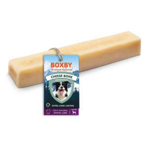 Boxby Cheese Bar Snackuri câini pentru câini de talie medie (10-20 kg)