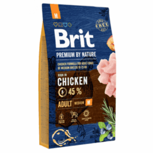 Brit Adult Medium, hrana uscata pentru caini, Pui, 3 kg