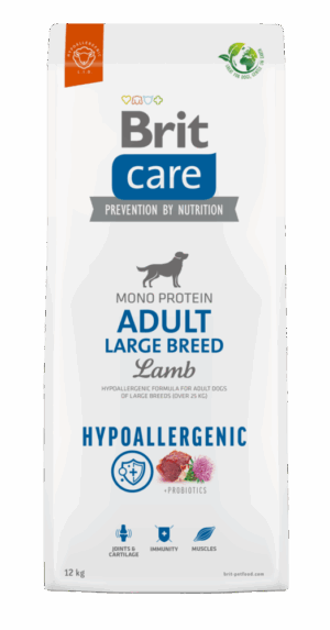 Brit Care Dog Hypoallergenic Adult Large Breed Miel – 12-kg,brit